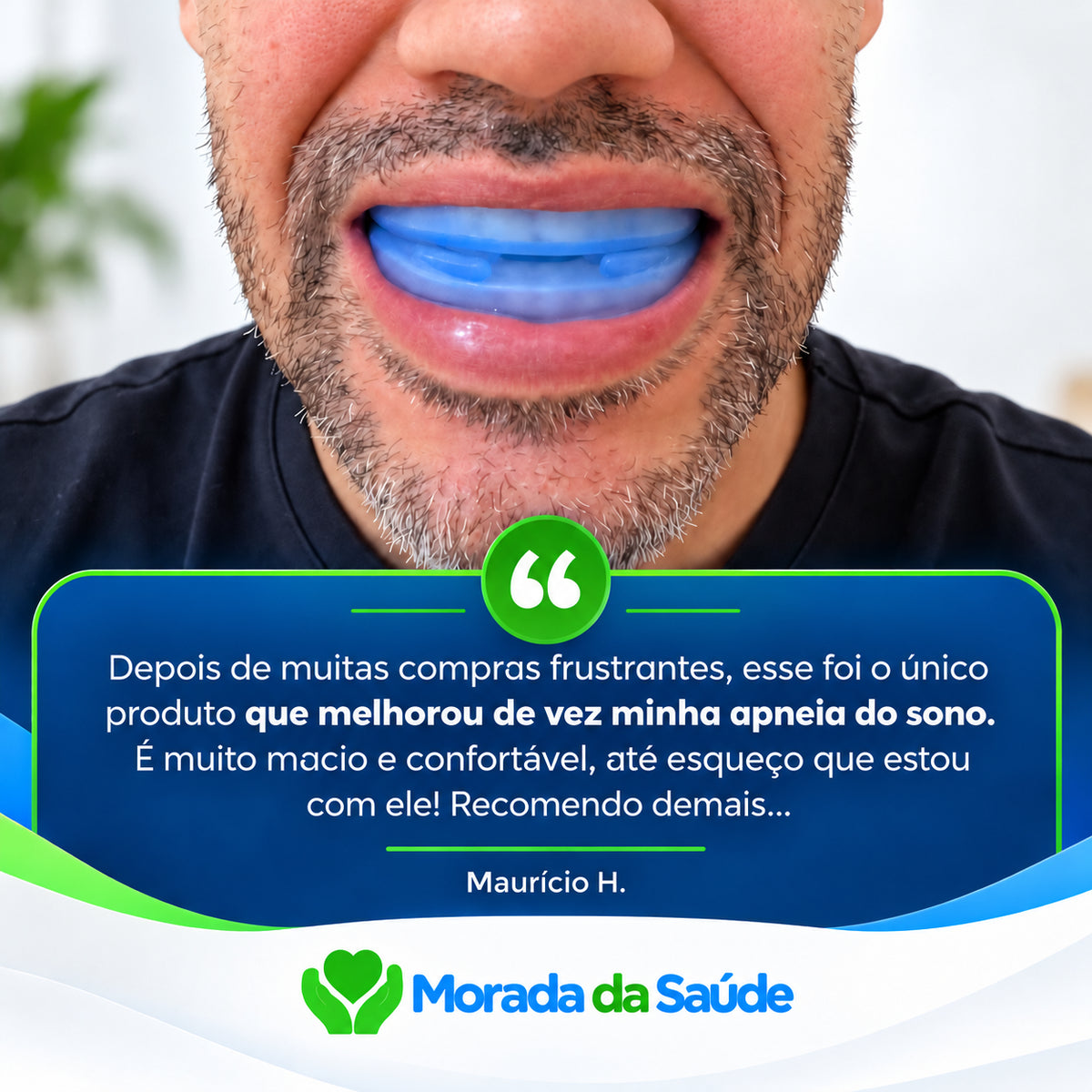 Protetor Bucal Anti-Ronco SonoZen®